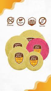 Mini Tortilhas de Milho 9 cm (24 unidades)