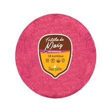 Tortilhas Taqueria Mexicana com Beterraba - 12 cm (24 unidades)